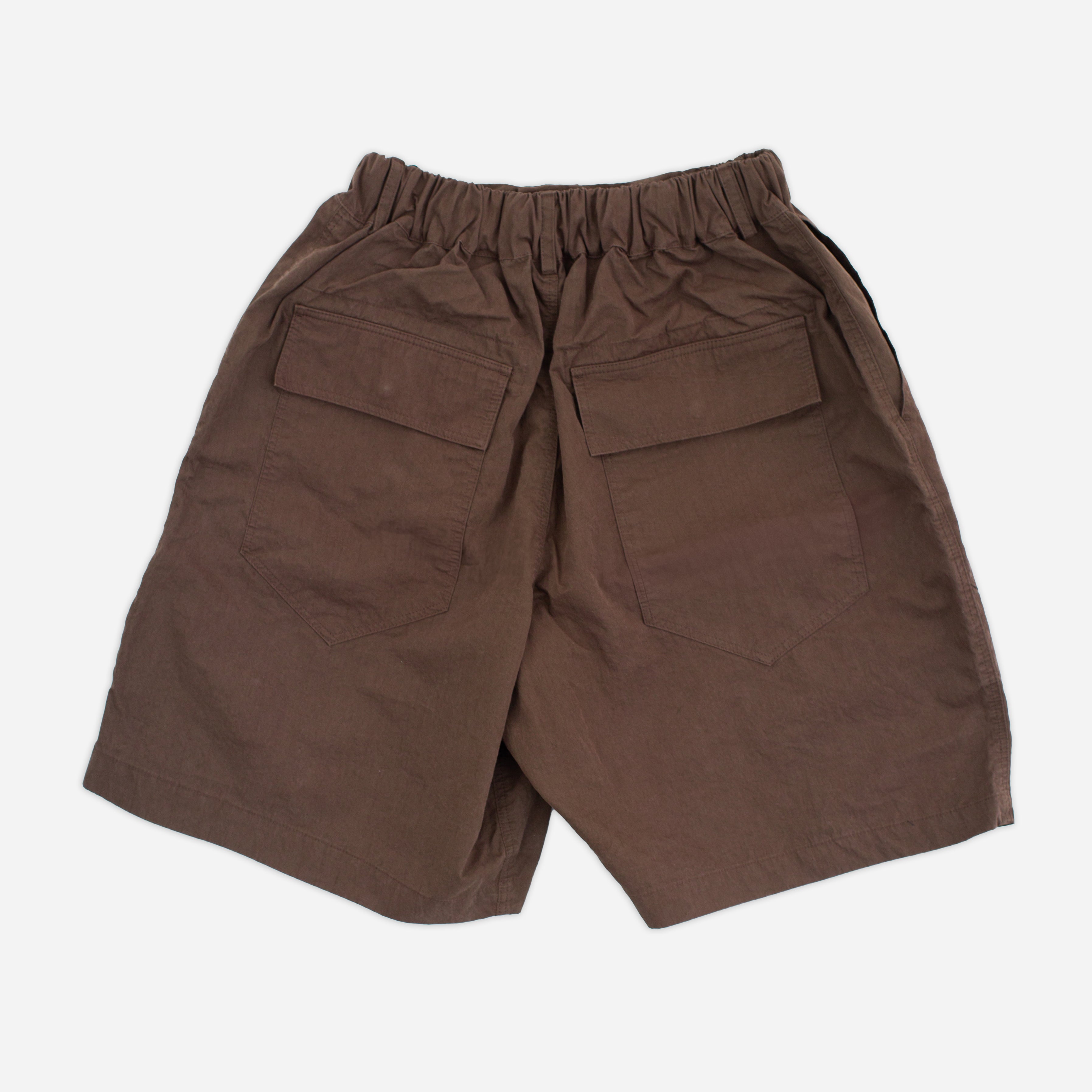 CN NIB FATIGUE SHORTS - BROWN