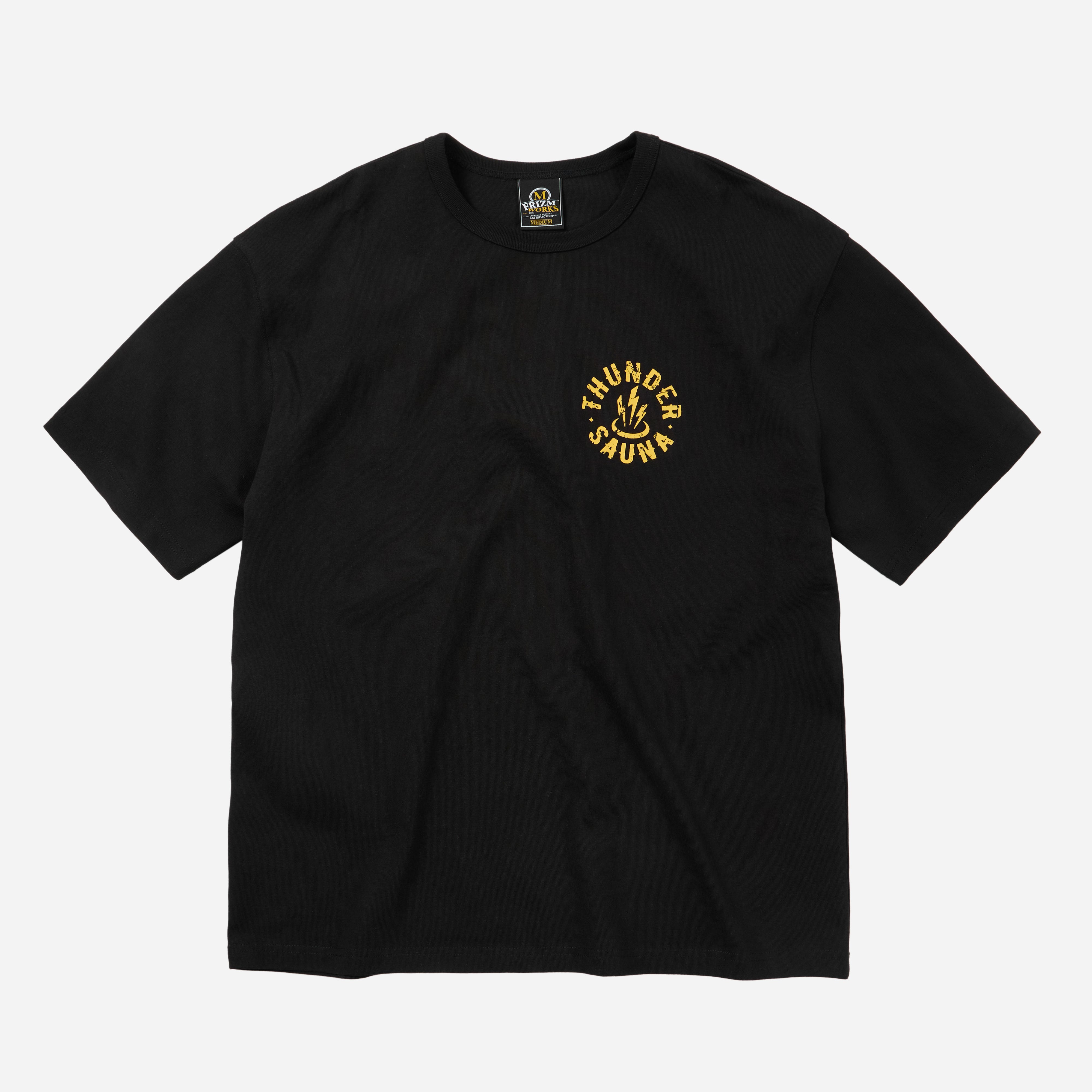 THUNDER SAUNA T-SHIRT - BLACK
