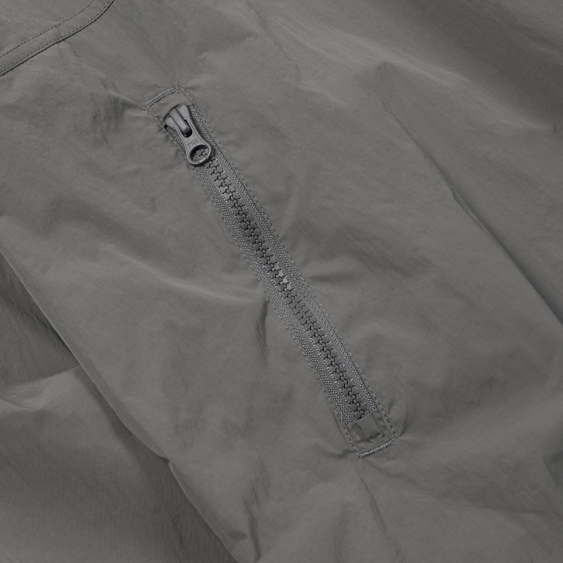 NYLON POCKET PULLOVER SWEATER - DEEP GRAY