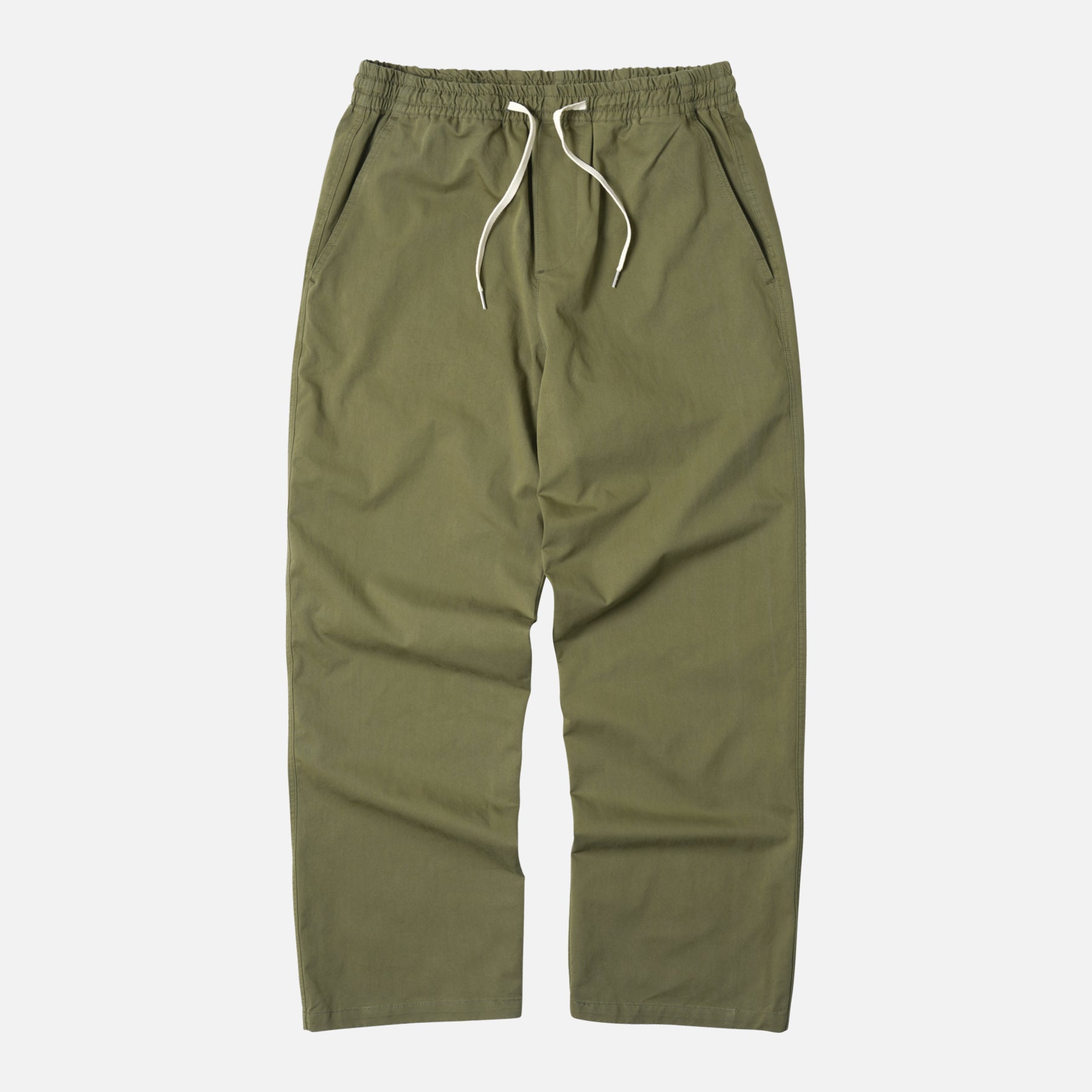 BANDING REGULAR EASY PANTS - OLIVE