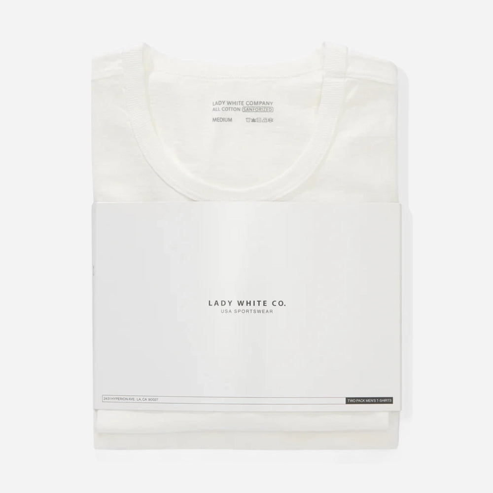 OUR 2 PACK T-SHIRTS - WHITE