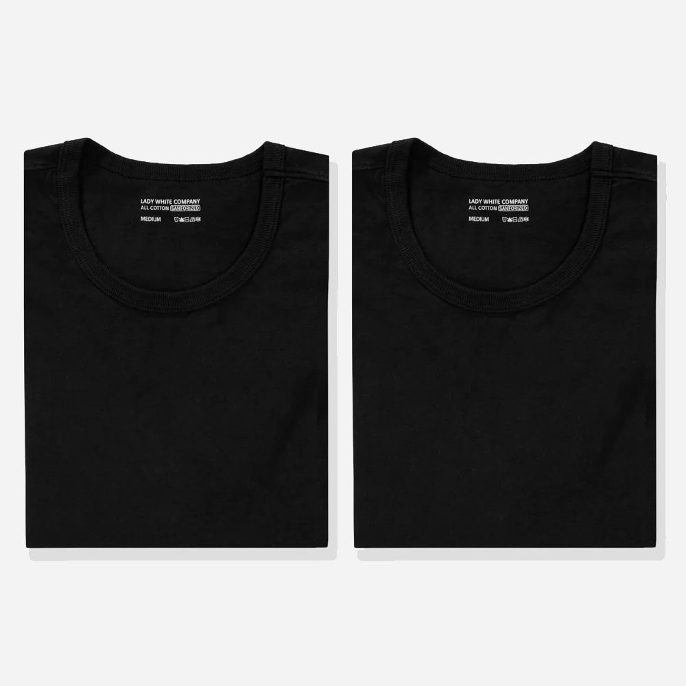 OUR 2 PACK T-SHIRTS - BLACK
