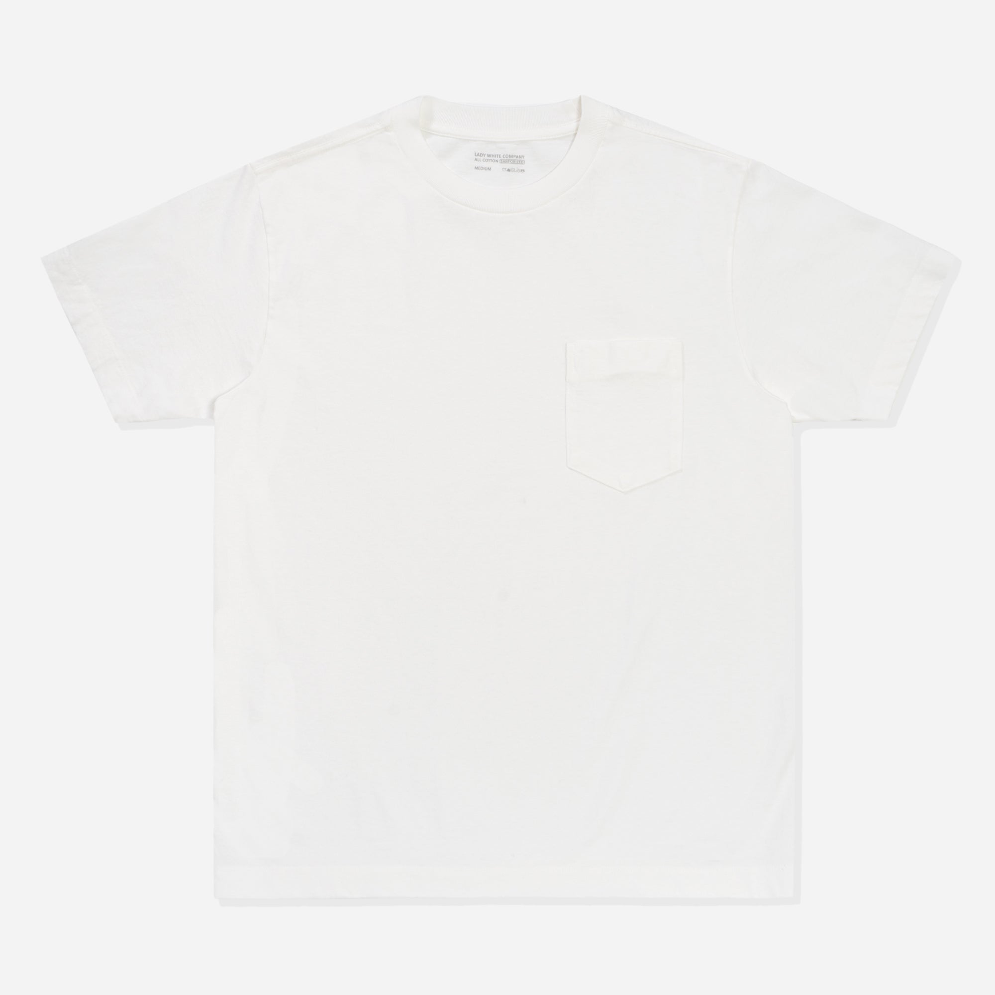 BALTA POCKET T-SHIRT - WHITE