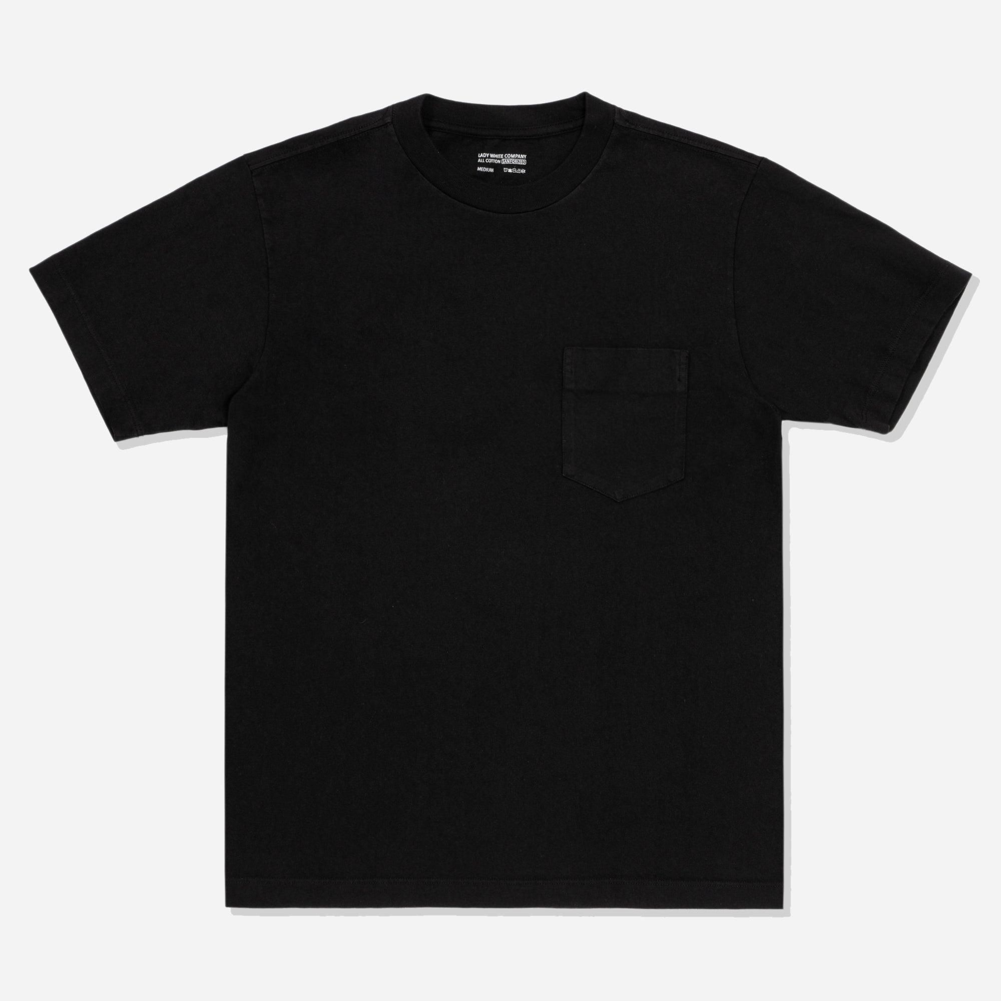 BALTA POCKET T-SHIRT - BLACK