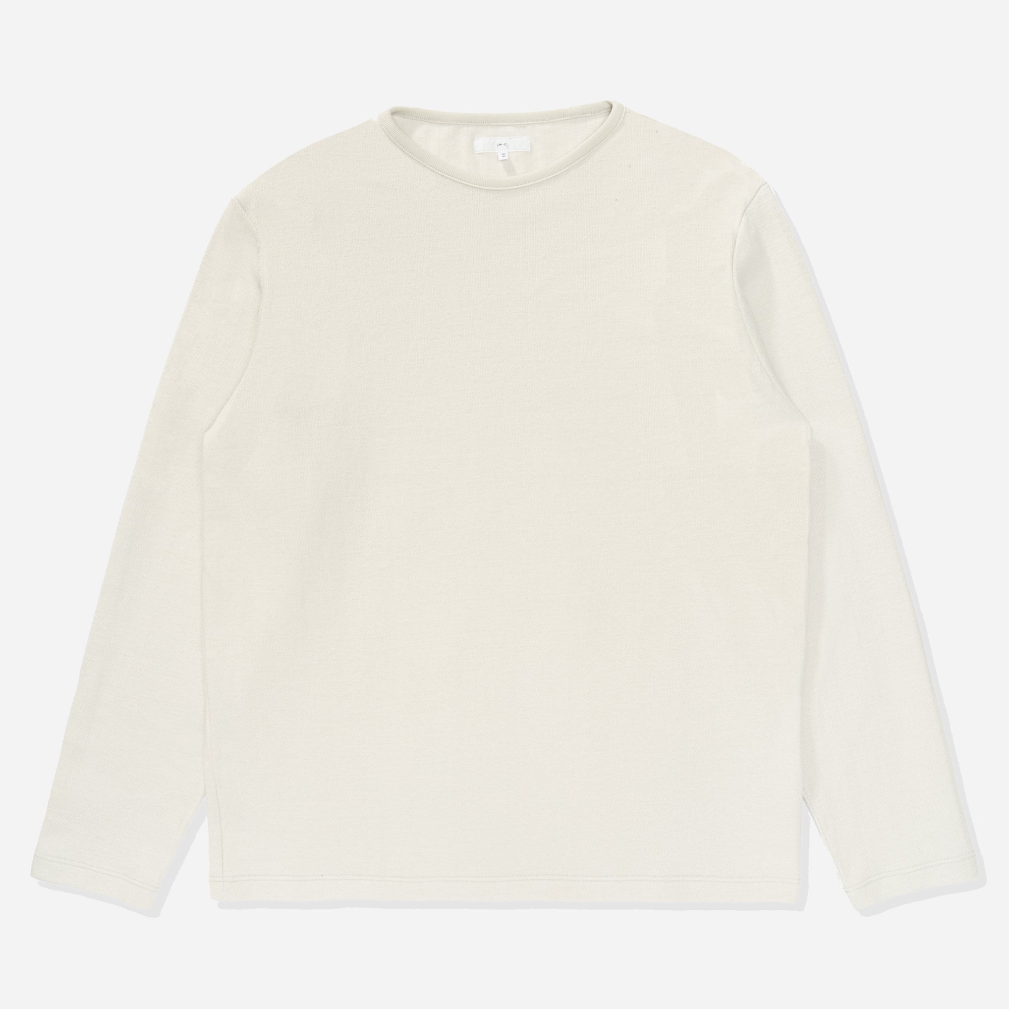 DOUBLE KNIT SWEATER - OFF WHITE