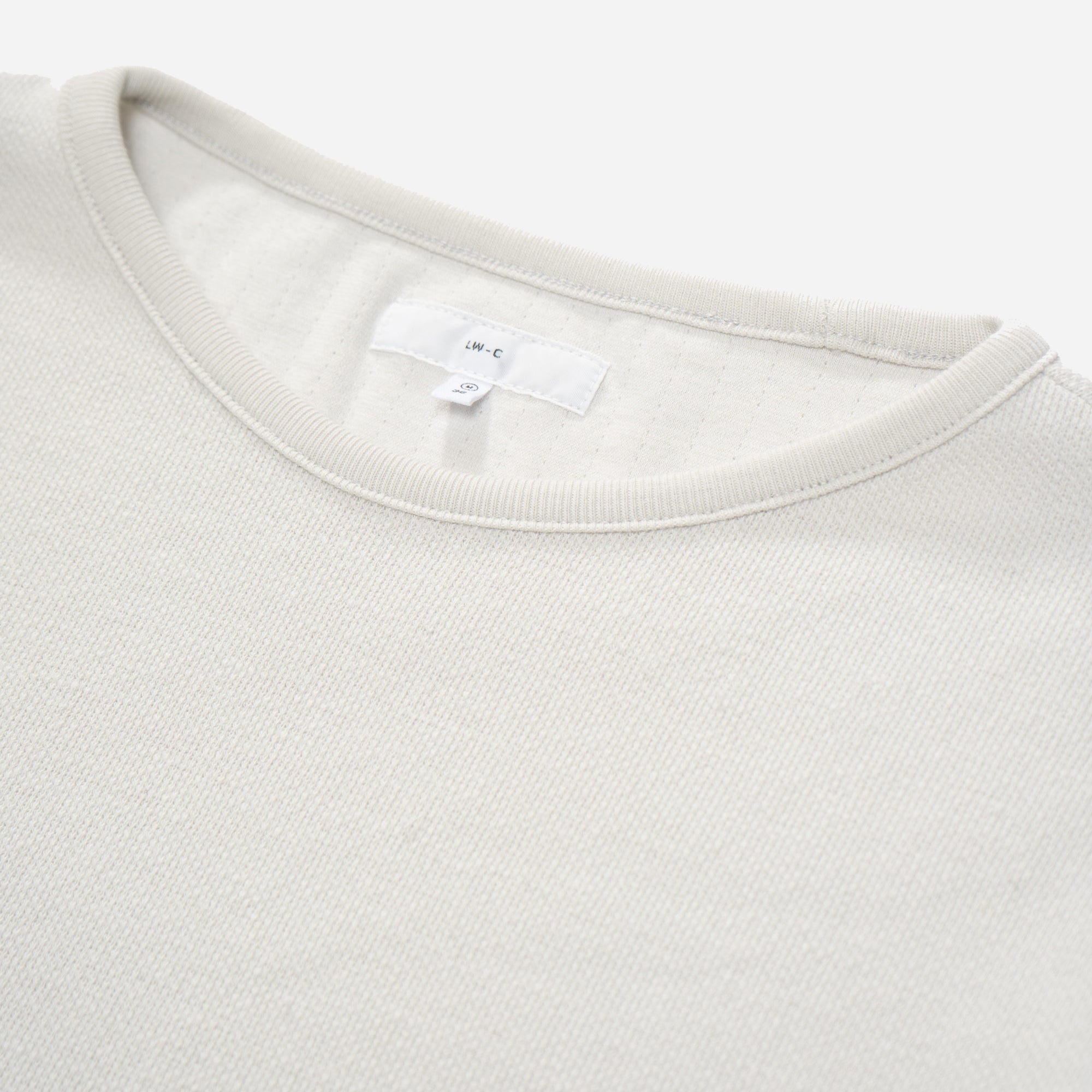 DOUBLE KNIT SWEATER - OFF WHITE