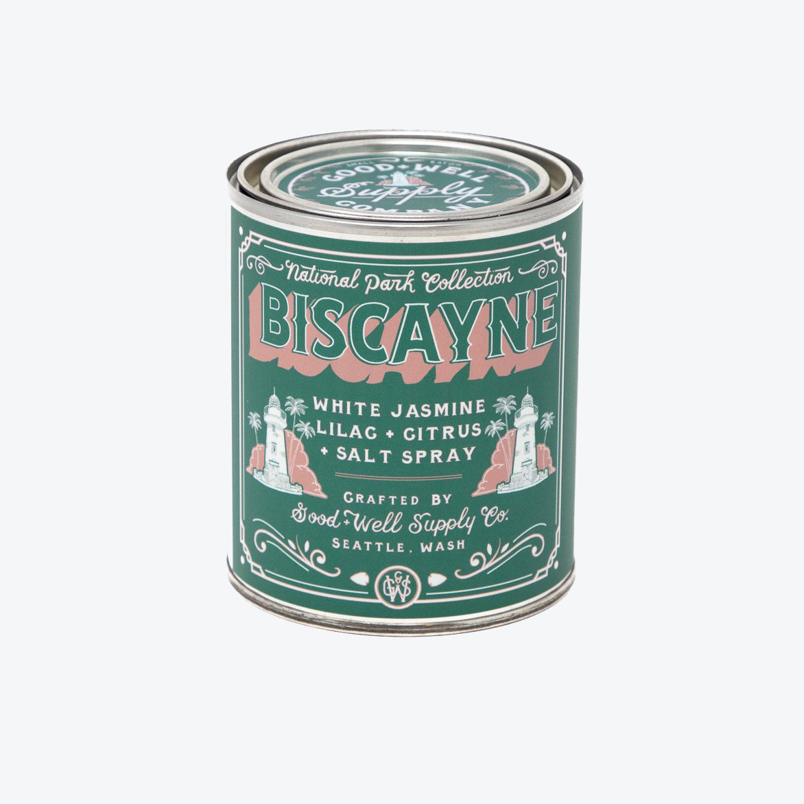 8oz National Park Soy Candles - Biscayne