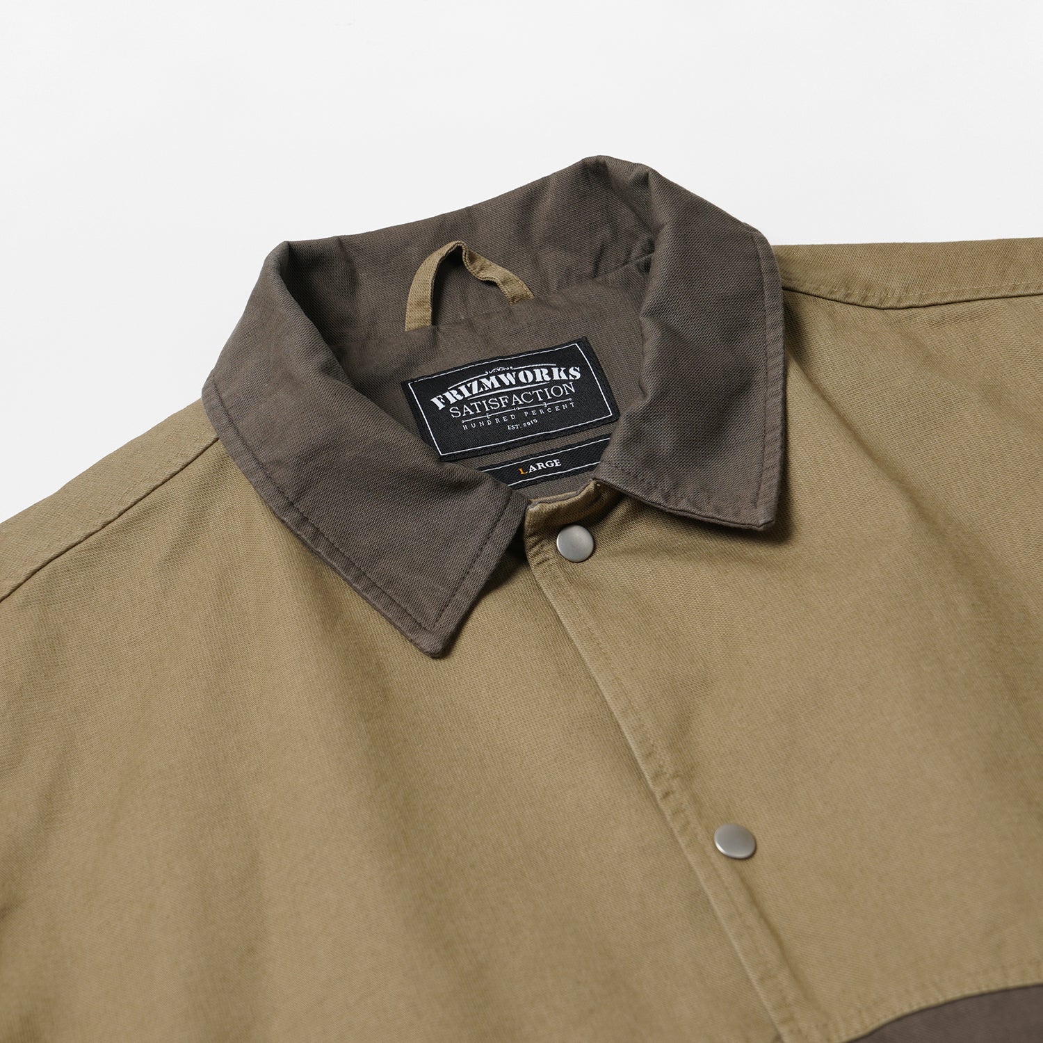 BARSTOW WESTERN COACH JACKET - MUD