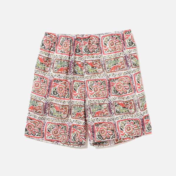 ERNIE BATIK HANG SHORT - MULTI WHITE