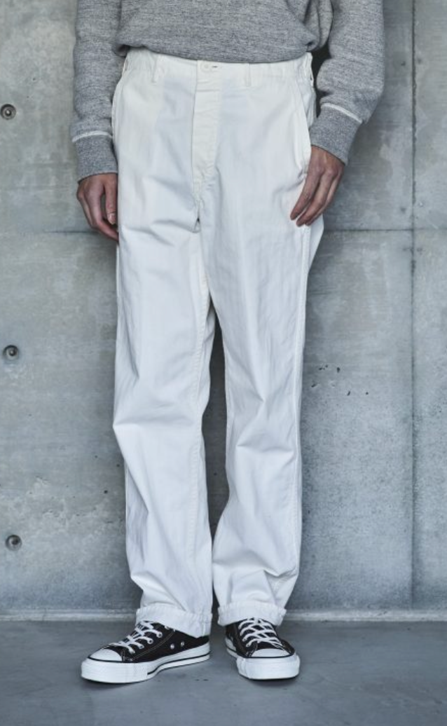FRENCH WORK PANT - ECRU