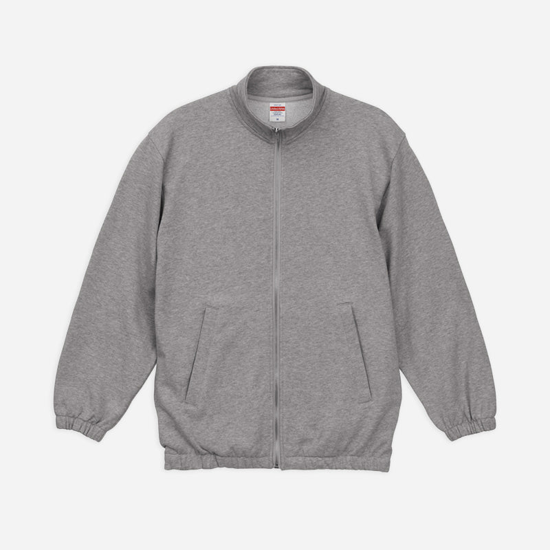 10oz FULL ZIP SWEATSHIRT JACKET - ASH