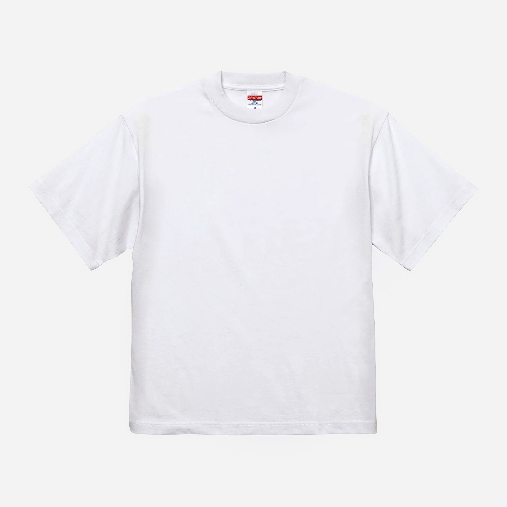 OPEN-END RUGGED T-SHIRT - WHITE