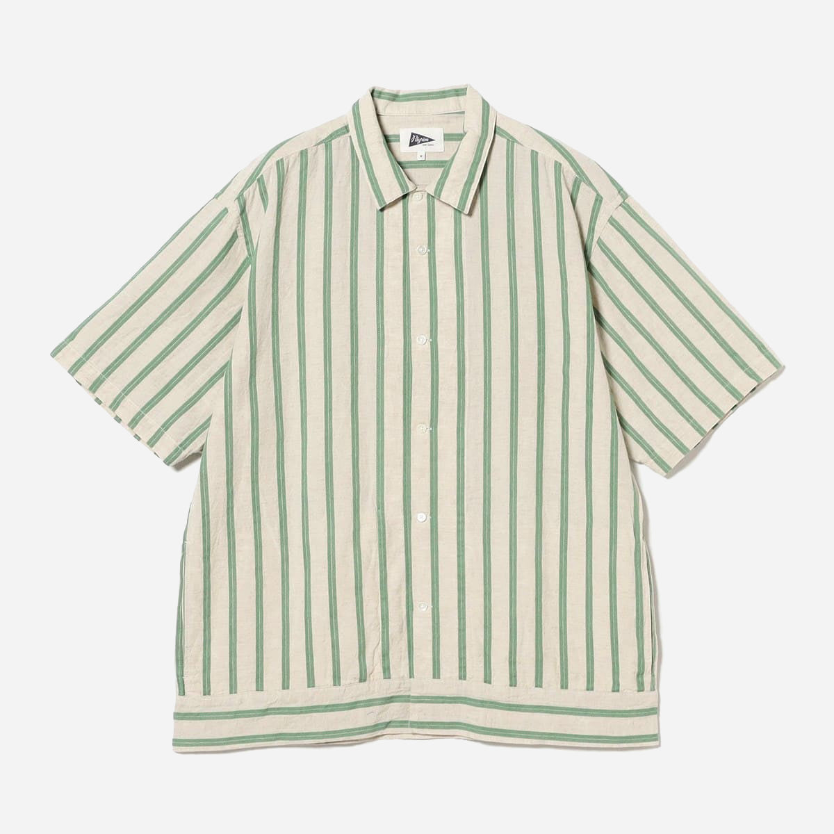 CLAUDE STRIPE SHIRT - NATURAL