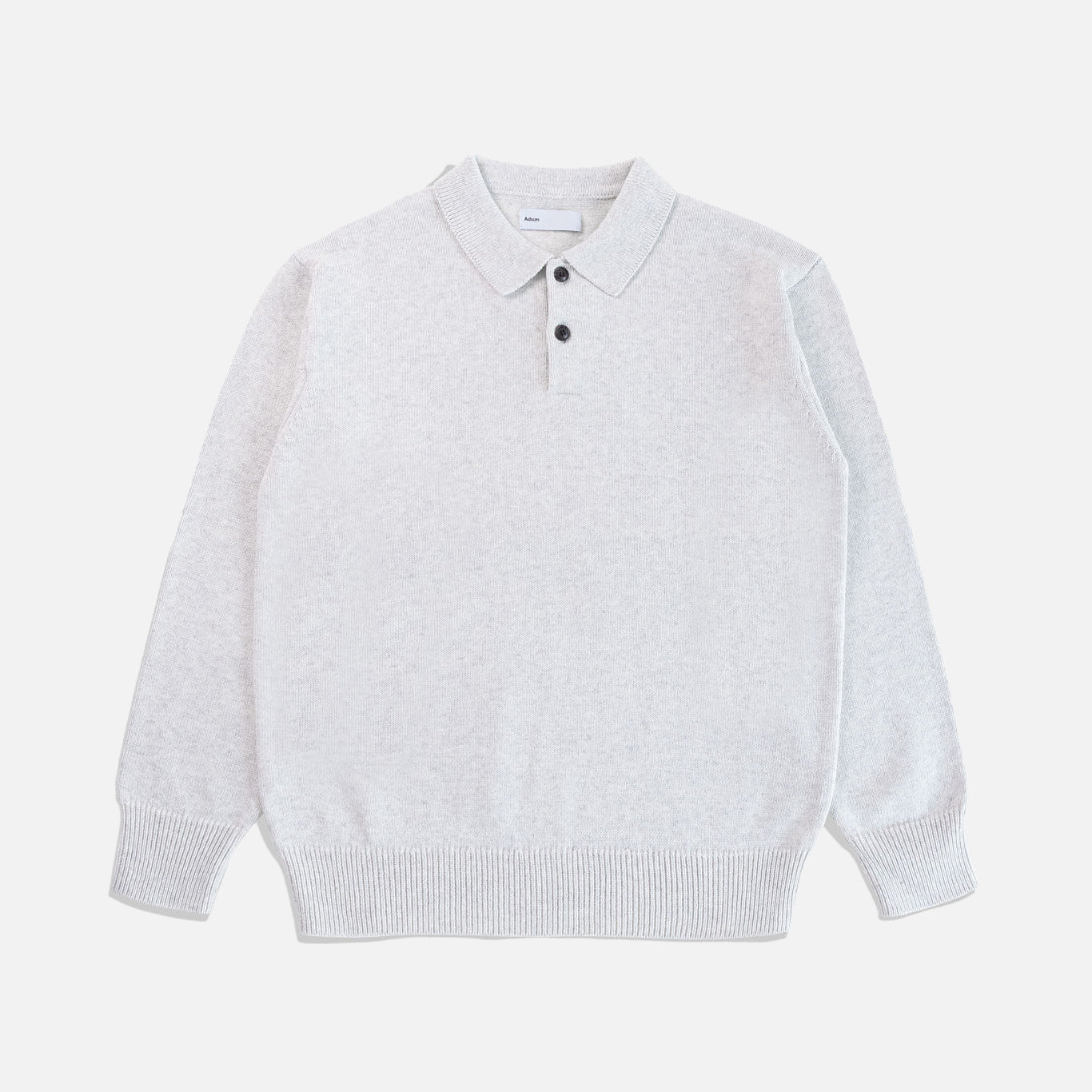 PADDY POLO KNIT SWEATER - MERCURY