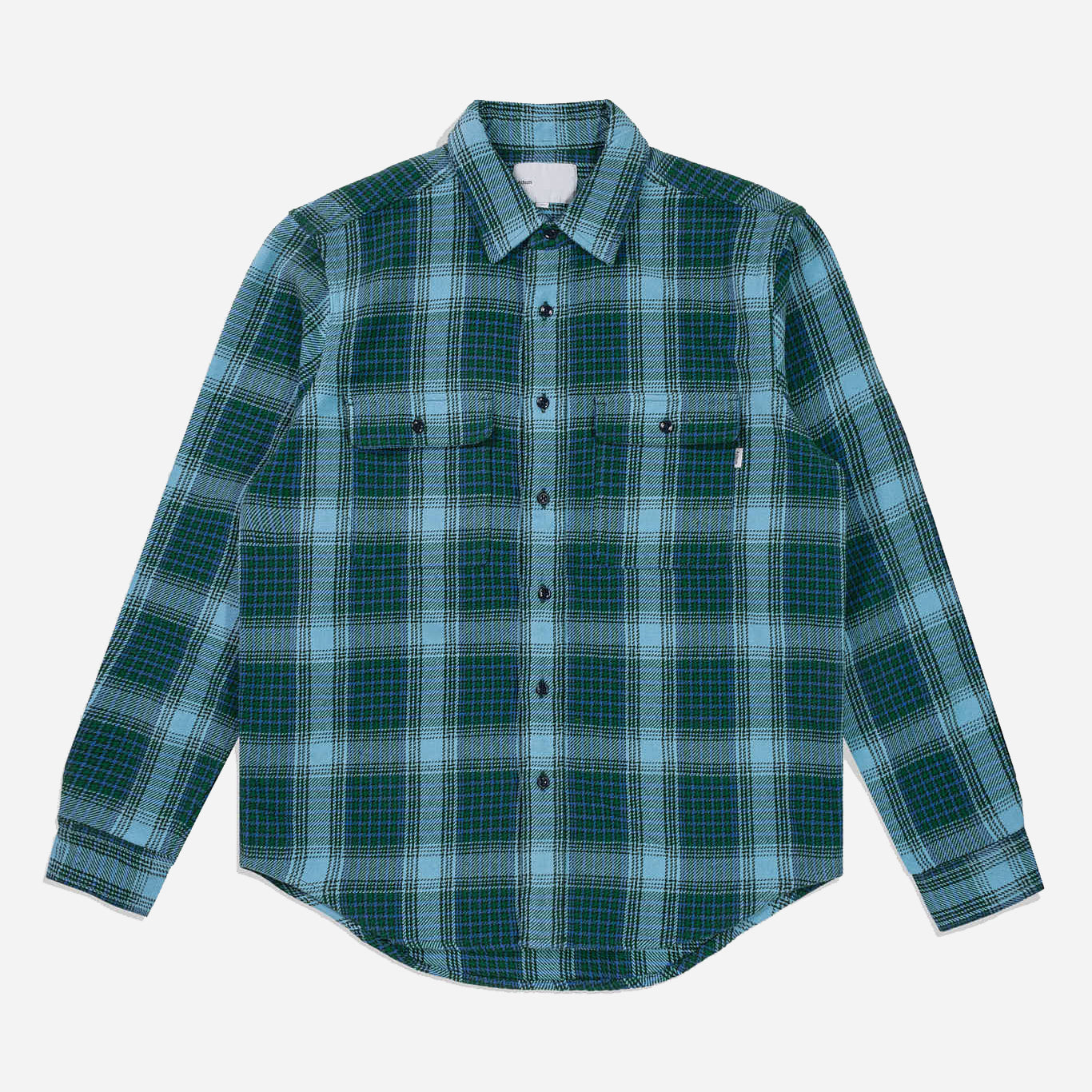 CLASSIC PLAID OVERSHIRT - GREEN CHECK