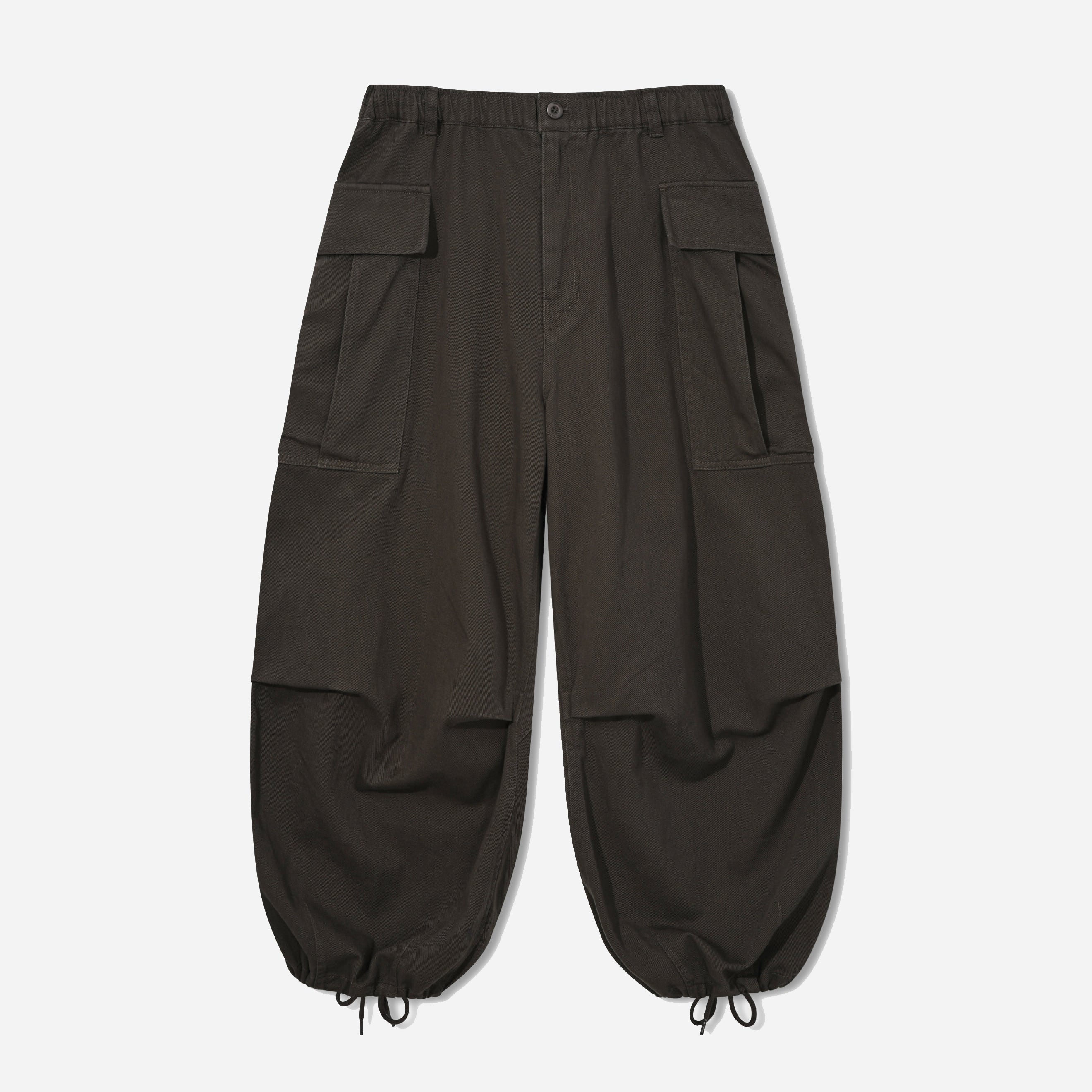 JUNGLE CARGO BALLOON PANT - DARK BROWN