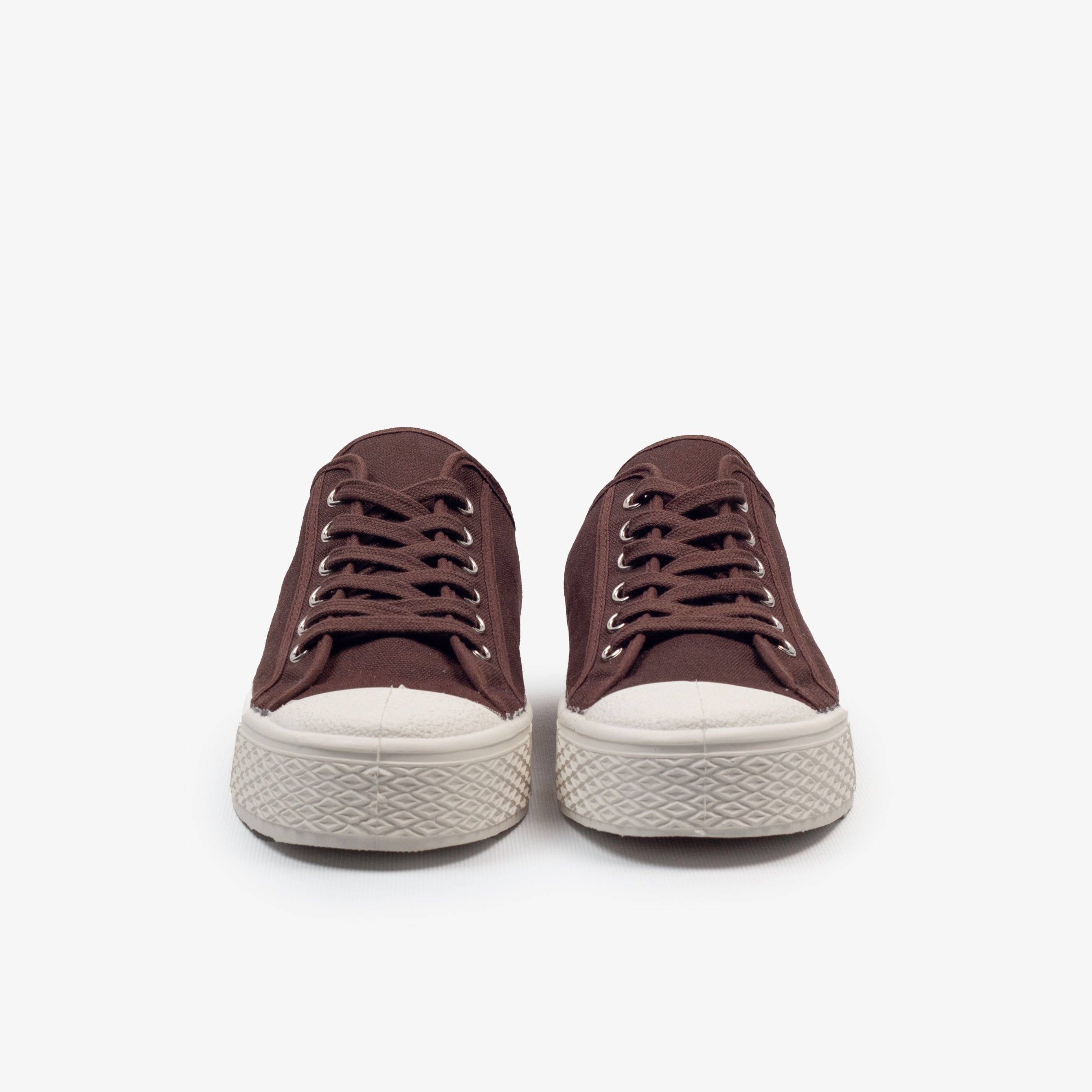 MILITARY LOW - BROWN/WHITE