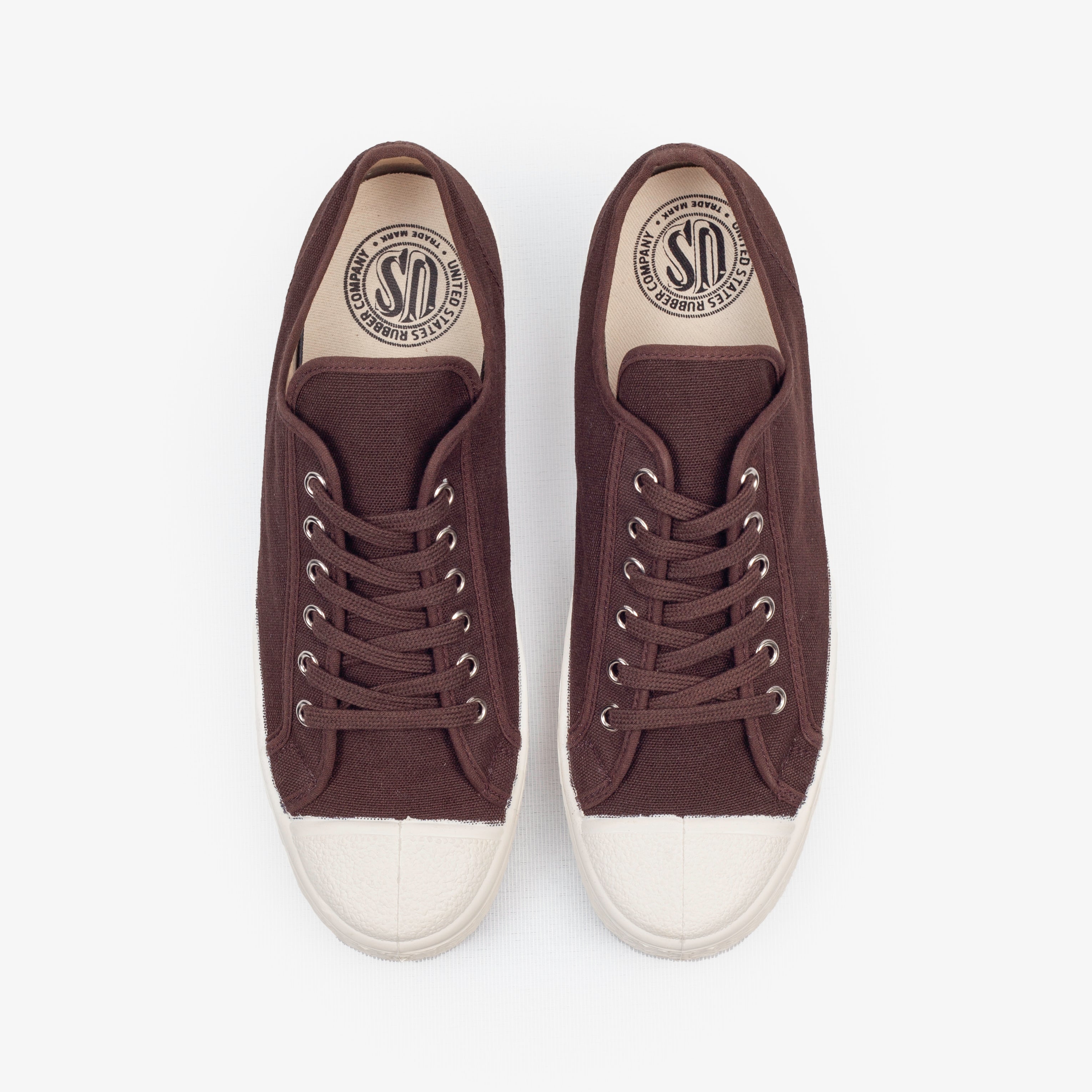 MILITARY LOW - BROWN/WHITE