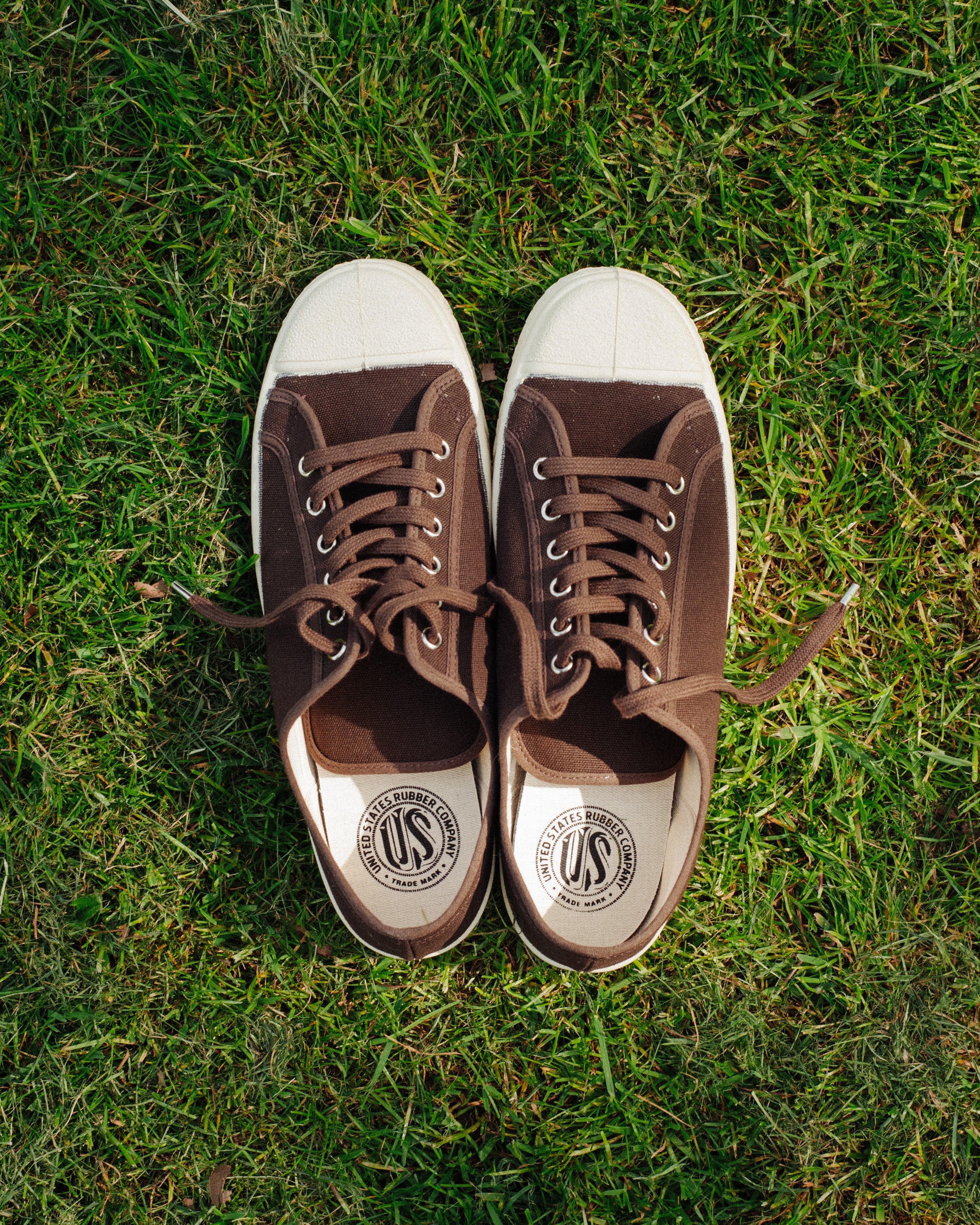 MILITARY LOW - BROWN/WHITE