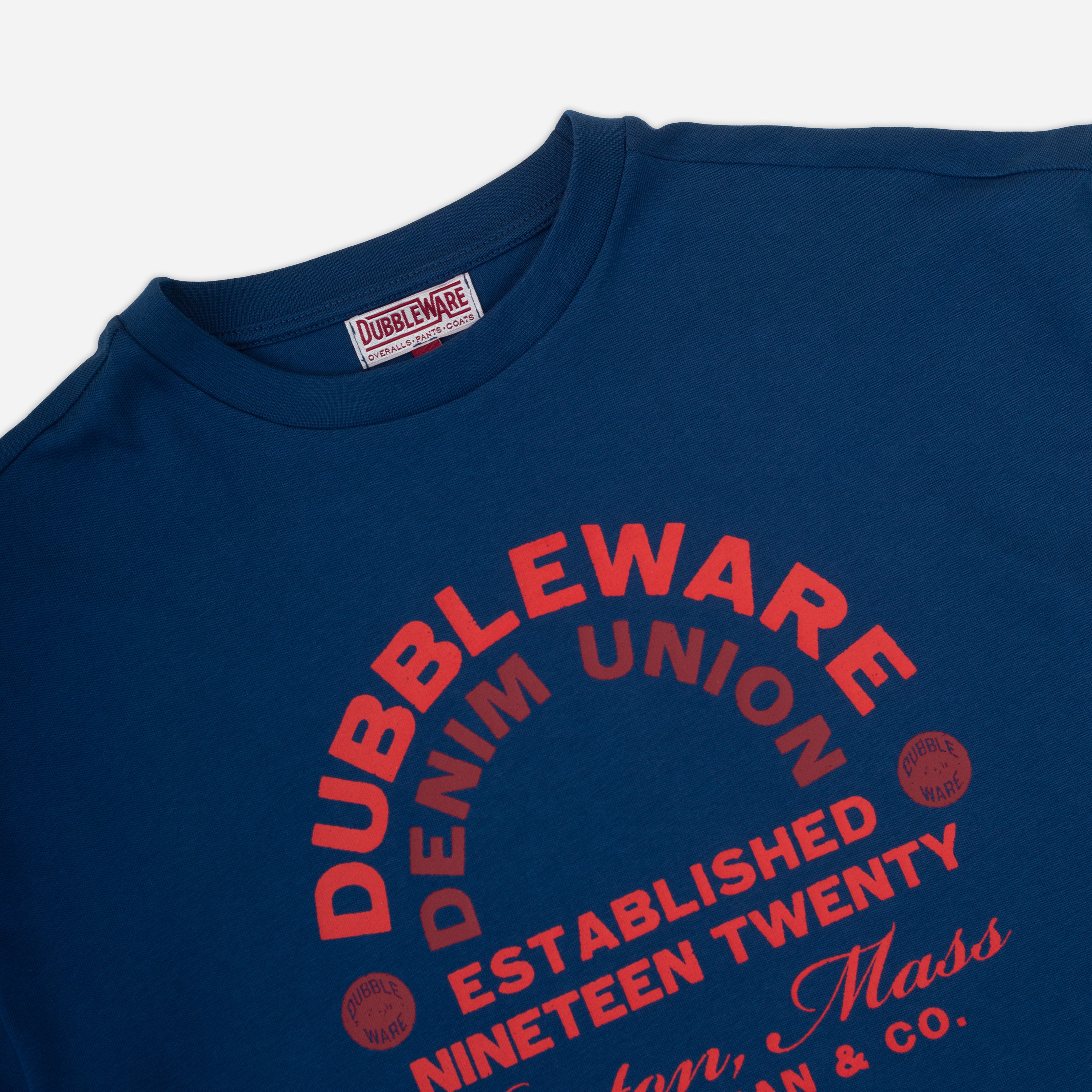 DENIM UNION T-SHIRT - NAVY