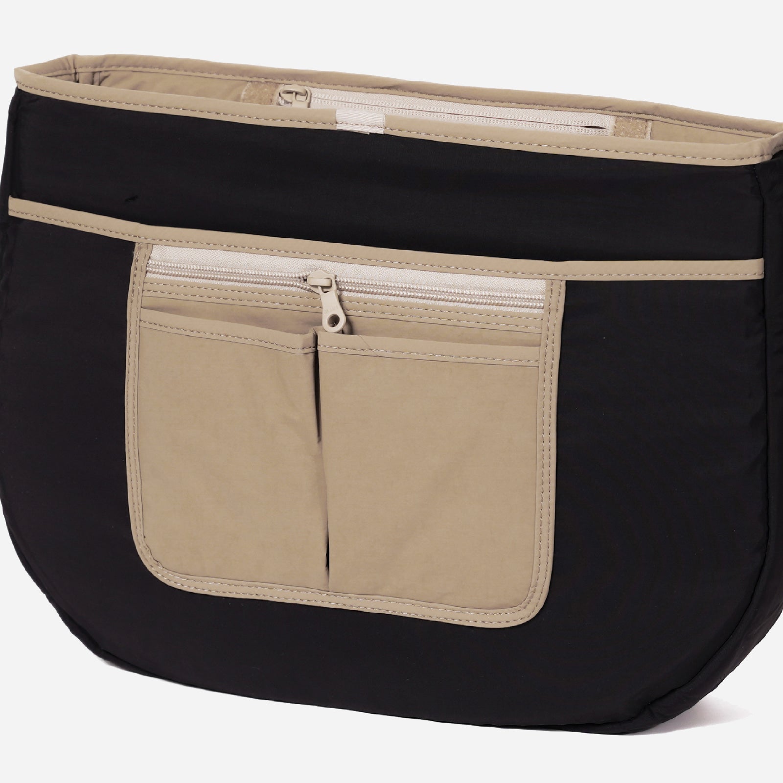 NYLON RUNNERS BAG - BEIGE
