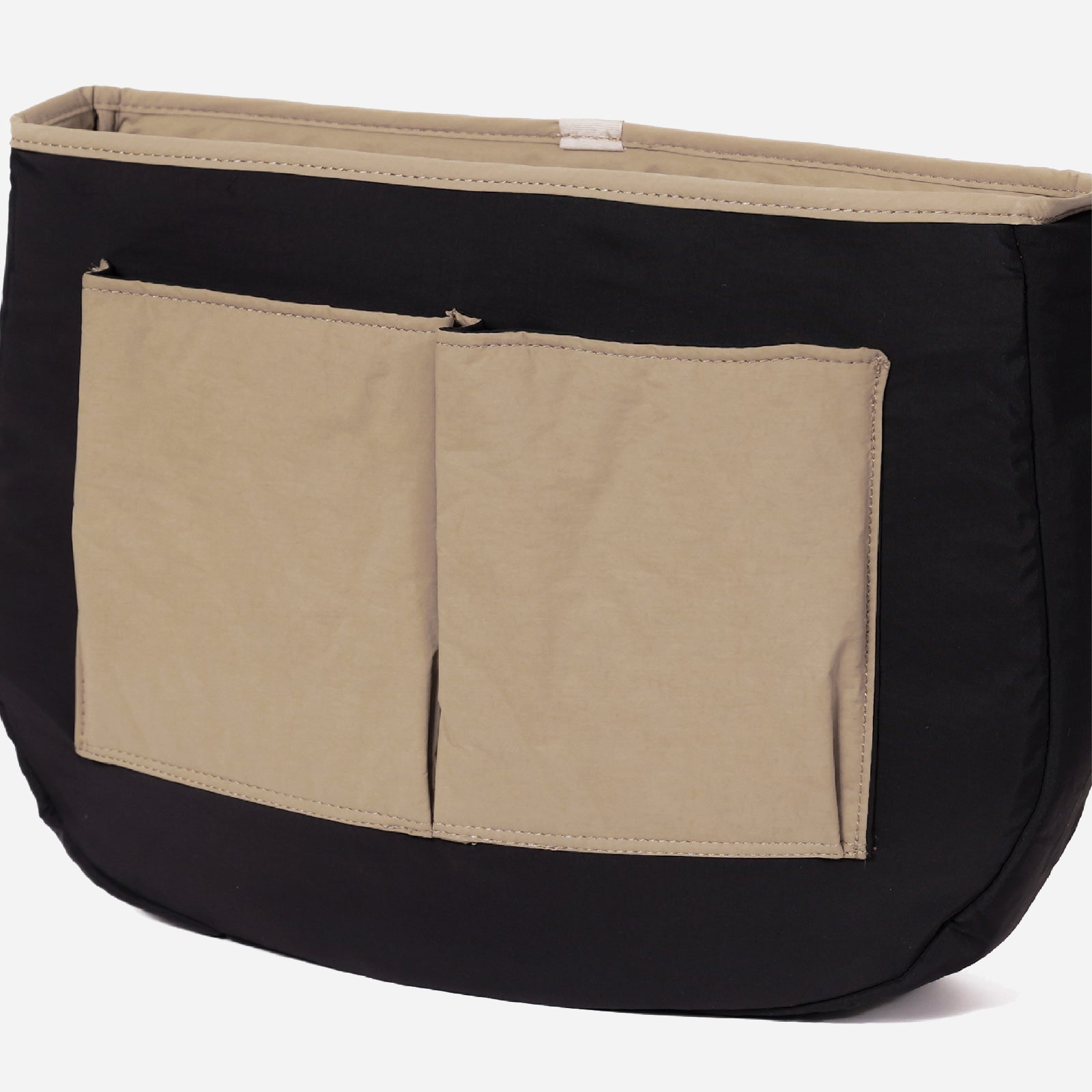NYLON RUNNERS BAG - BEIGE